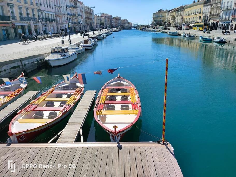 Grand T2 Esprit Loft Coeur De Ville Sète Eksteriør bilde